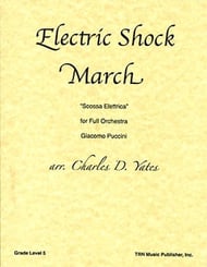 Electric Shock March Orchestra sheet music cover Thumbnail